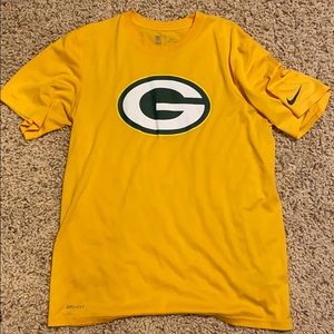 Green Bay Packers Dri-Fit Shirt Size: Medium
